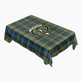 McLellan Ancient Tartan Crest Tablecloth